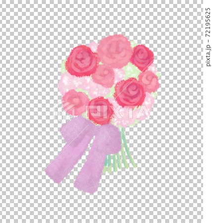 花束のイラスト 花束のイラスト 72195625