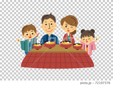 年越しそば【三頭身カジュアリ・シリーズ】 72197376