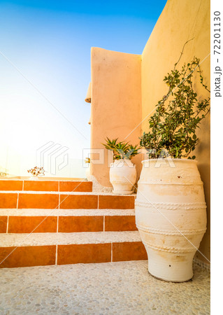 beautiful details of Santorini island, Greece 72201130