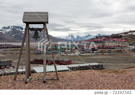 Bell tower in Longyearbyen, Norway Bell tower in Longyearbyen, Norway 72202502