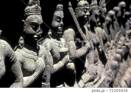 CAMBODIA SIEM REAP ANGKOR TERRACE OF ELEPHANTS 72203026