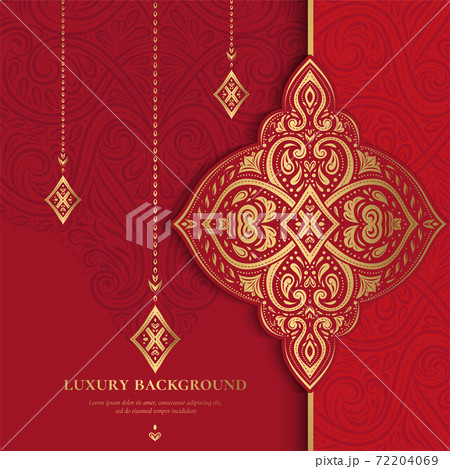 Red and gold luxury background. Red and gold luxury background. 72204069