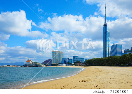 シーサイドももち海浜公園　マリゾンなど　福岡タワー 72204304