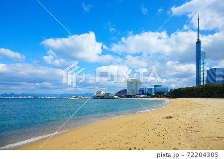 シーサイドももち海浜公園　マリゾンなど　福岡タワー 72204305