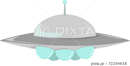 シンプルなufoのイラスト 72204638