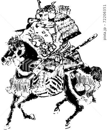 馬に乗る武将 72206351