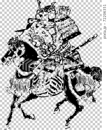 馬に乗る武将 72206351
