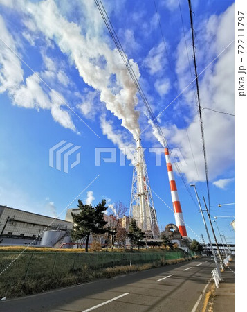 製紙工場の街・苫小牧 製紙工場の街・苫小牧 72211797