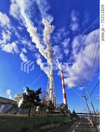 製紙工場の街・苫小牧 72211826