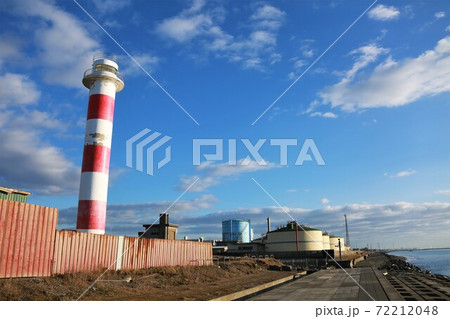 苫小牧灯台（北海道苫小牧市） 72212048