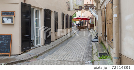 Vilnius Old Town view to west in summer 72214801