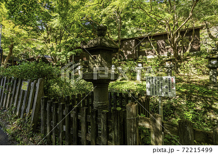 談山神社　後醍醐天皇御寄進　石燈籠　奈良県桜井市 72215499
