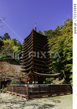 談山神社 十三重塔 奈良県桜井市 談山神社 十三重塔 奈良県桜井市 72215649