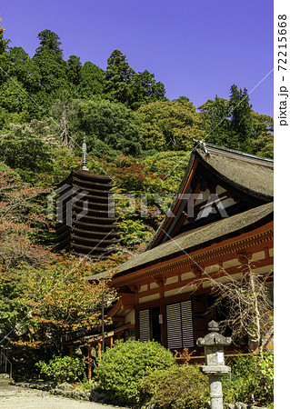 談山神社　十三重塔　奈良県桜井市 72215668