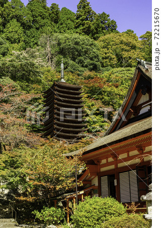 談山神社　十三重塔　奈良県桜井市 72215670