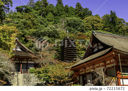 談山神社　十三重塔　奈良県桜井市 72215672