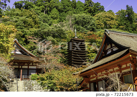 談山神社　十三重塔　奈良県桜井市 72215673