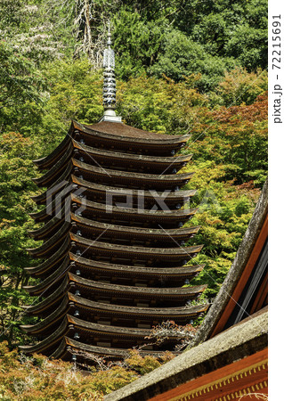 談山神社 十三重塔 奈良県桜井市 談山神社 十三重塔 奈良県桜井市 72215691