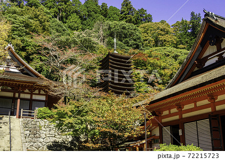 談山神社　十三重塔　奈良県桜井市 72215723