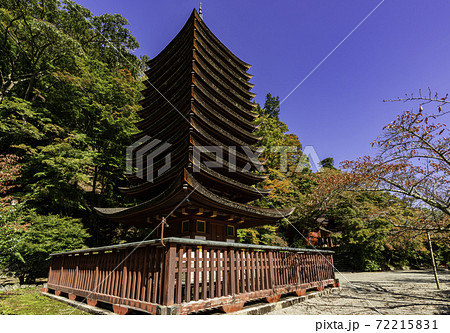 談山神社　十三重塔　奈良県桜井市 72215831