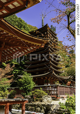 談山神社 十三重塔 奈良県桜井市 談山神社 十三重塔 奈良県桜井市 72215867