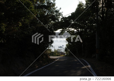 岡山県の前島の美しい風景 72216066