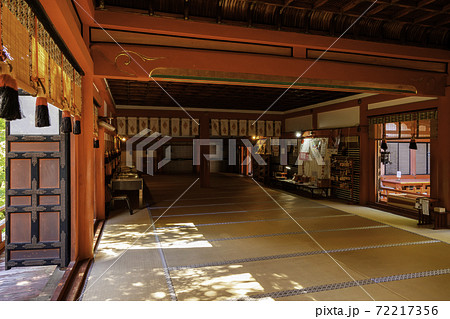 談山神社　拝殿　奈良県桜井市 72217356