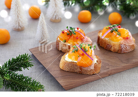 きんかんコンポートのブルスケッタ 72218039