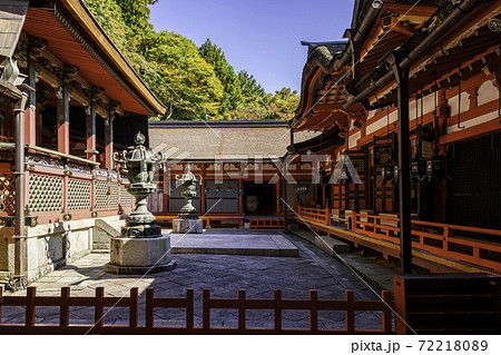 談山神社 本殿と拝殿 奈良県桜井市 談山神社 本殿と拝殿 奈良県桜井市 72218089