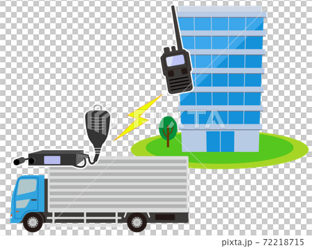 無線機　トラック　イメージ 72218715