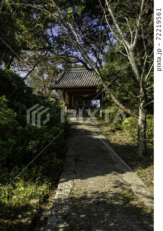 長岳寺　大門　奈良県天理市 72219561