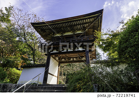 長岳寺　鐘楼門　奈良県天理市 72219741