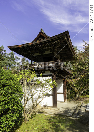 長岳寺　鐘楼門　奈良県天理市 72219744