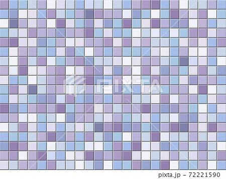 カラフルな紫系タイルのテクスチャー カラフルな紫系タイルのテクスチャー 72221590