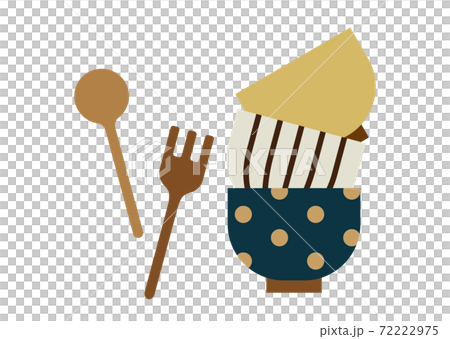 かわいい食器のイラスト かわいい食器のイラスト 72222975