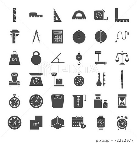 Measure Solid Web Icons Measure Solid Web Icons 72222977