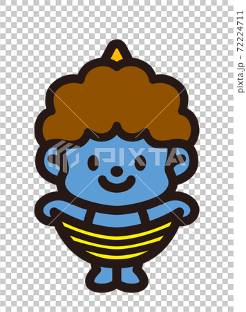 可愛的惡魔角色 72224711