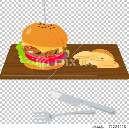 Diner burger 72224928