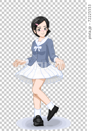 Jk由奈　スカートひらり63 72225553