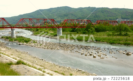 上田電鉄別所線千曲川橋梁 上田電鉄別所線千曲川橋梁 72225618