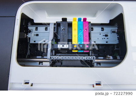 An ink cartridge or inkjet cartridge is a component of an inkjet printer that contains the ink four color 72227990