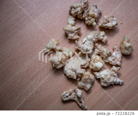 Rocks of drug on table top 72228226