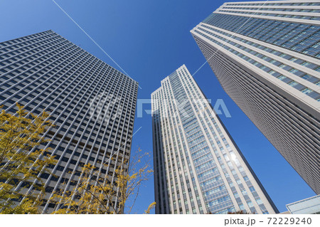 【東京都】都市景観 霞テラスのビル群 【東京都】都市景観 霞テラスのビル群 72229240