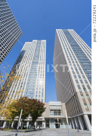 【東京都】都市景観 霞テラスのビル群 【東京都】都市景観 霞テラスのビル群 72229241