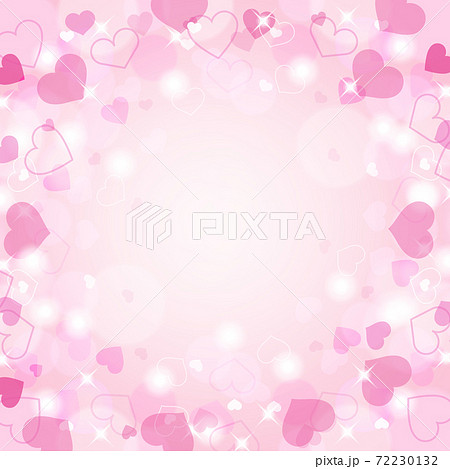 Pink heart background image / Valentine,... - Stock Illustration [72230132]  - PIXTA