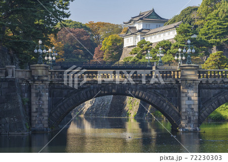 【東京】皇居二重橋 72230303