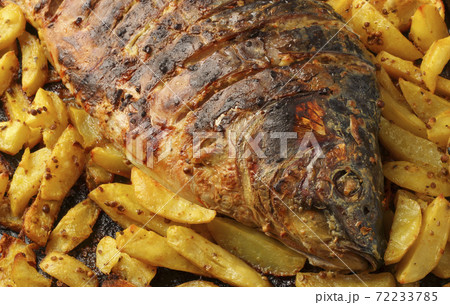 Baked carp Baked carp 72233785