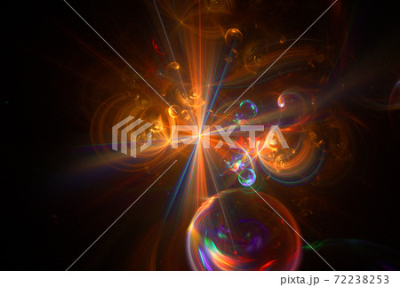 Abstract computer generated fractal background 72238253