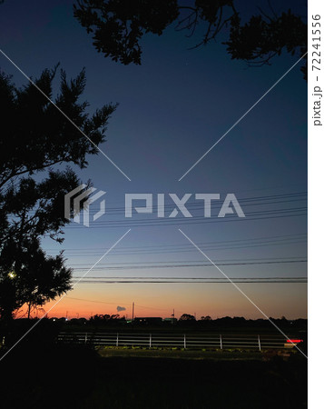 夕方の景色 夕方の景色 72241556