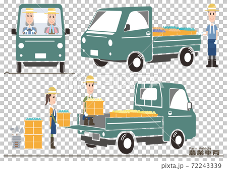 Green Gray Agricultural Light Truck 04 Green Gray Agricultural Light Truck 04 72243339